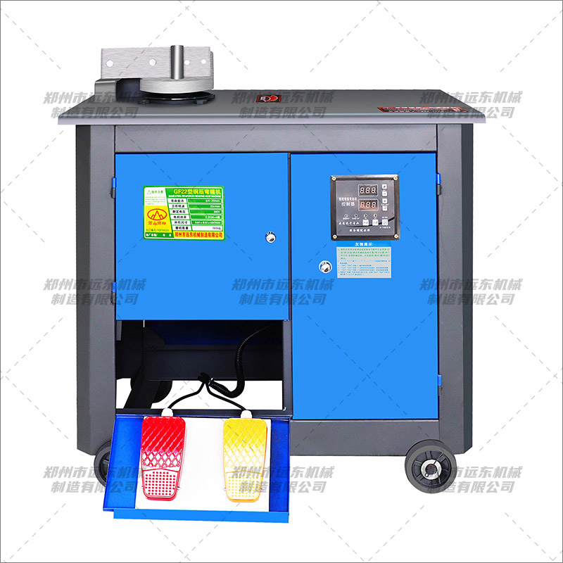 GF20型数控钢筋弯箍机(图1) GF20型数控钢筋弯箍机(图1)