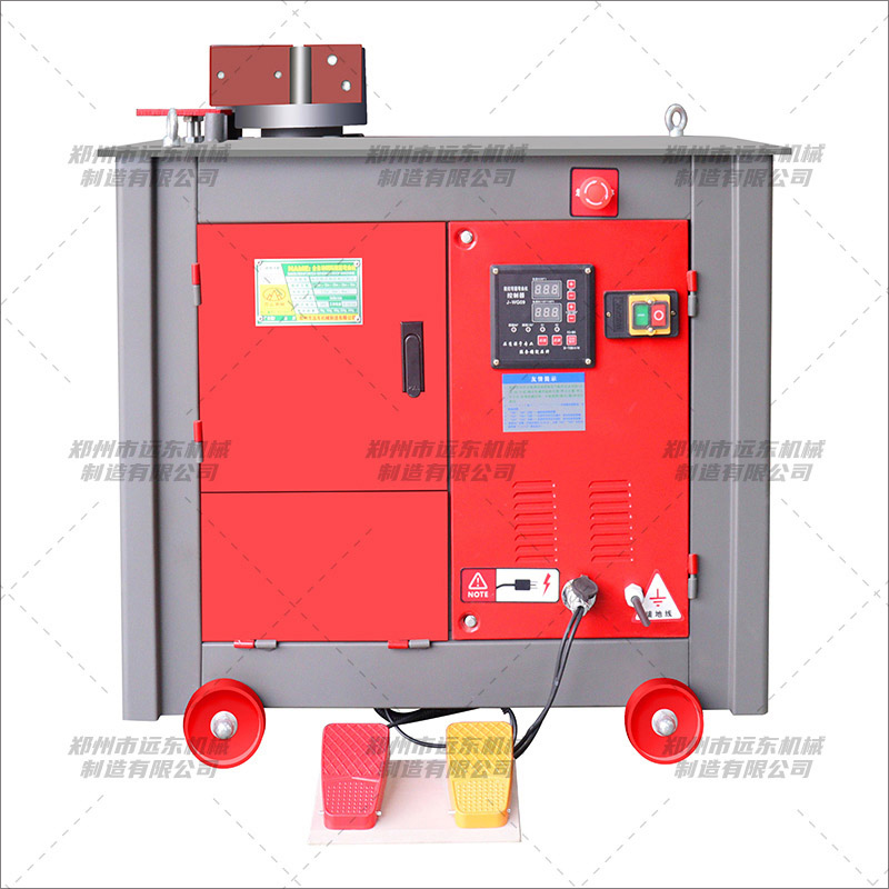 GF25型数控加重A款钢筋弯箍机(图1) GF25型数控加重A款钢筋弯箍机(图1)