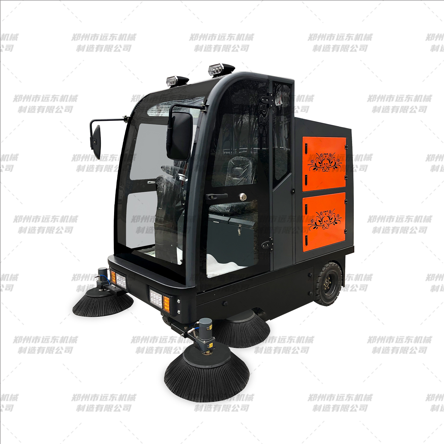 2100型扫地车(图1) 2100型扫地车(图1)